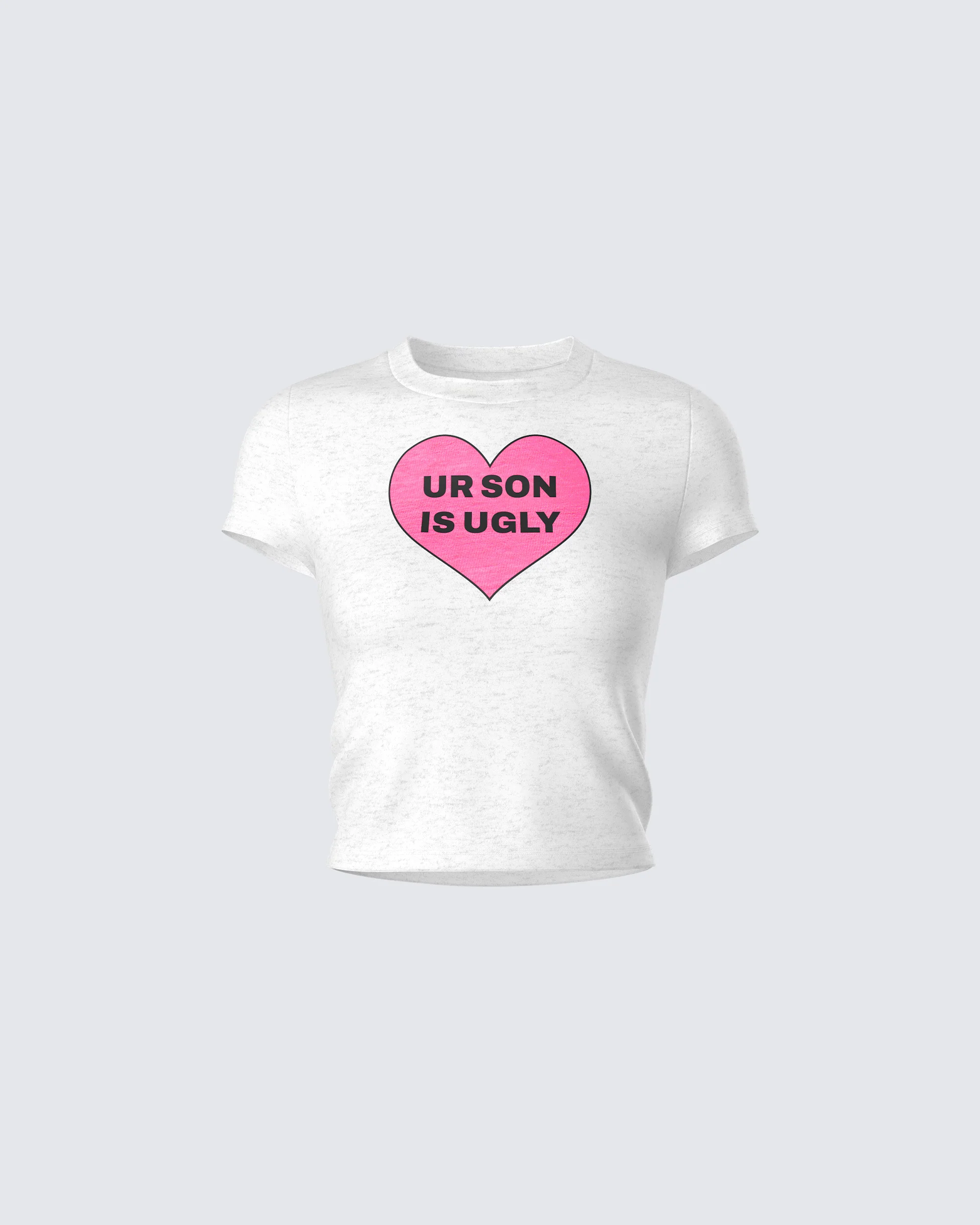 Gwyneth White Jersey Graphic Top