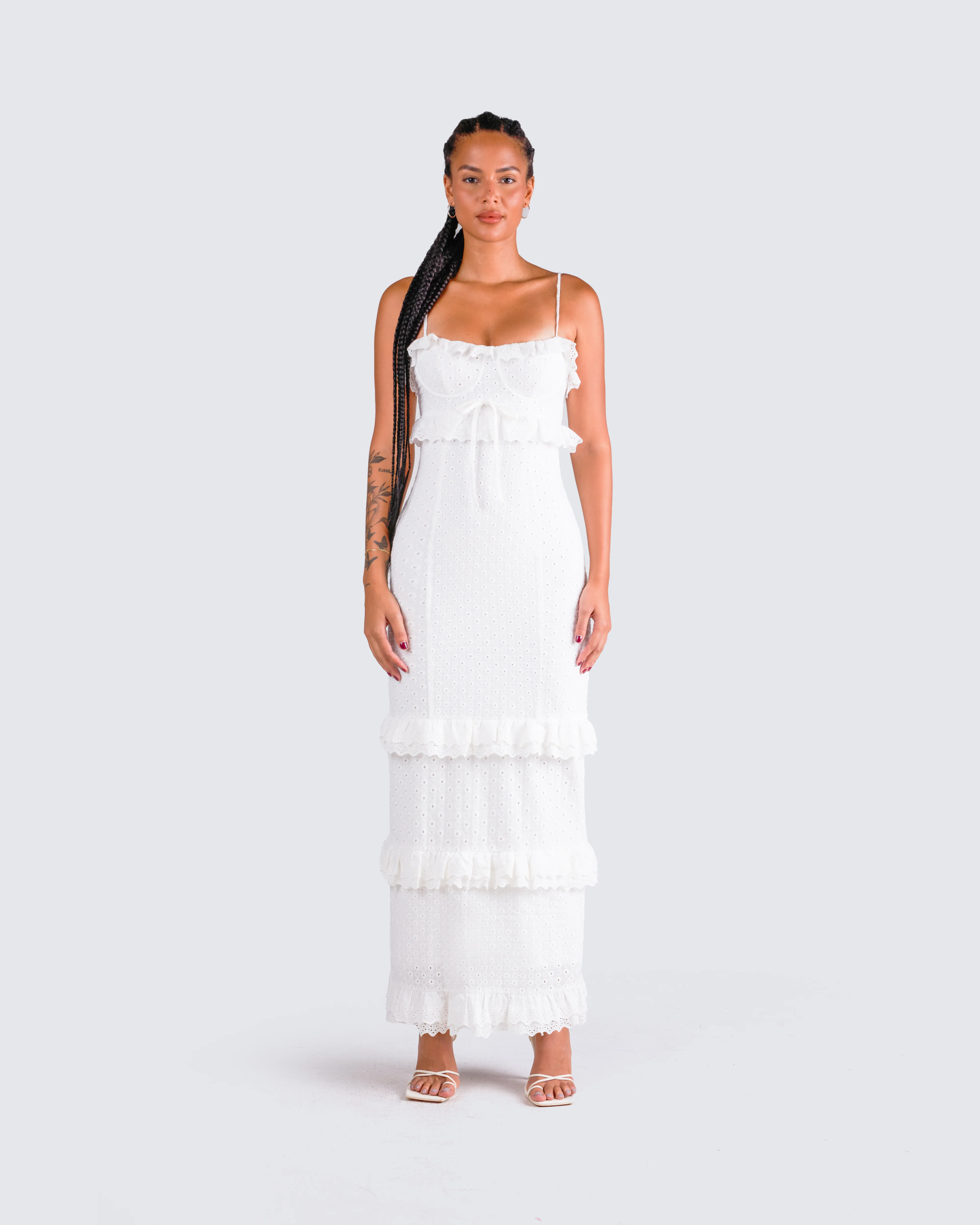 11615-juniper-white-eyelet-maxi-dress-4.webp Juniper White Eyelet Maxi Dress