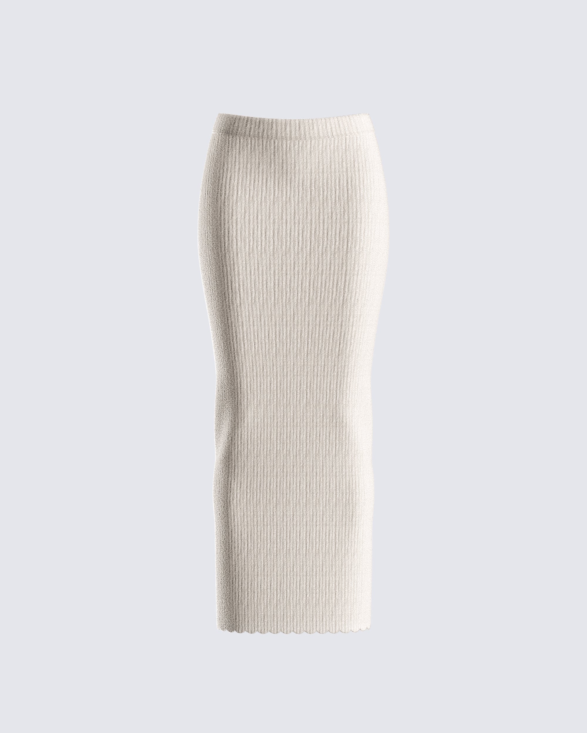 Liberty Ivory Knit Maxi Skirt