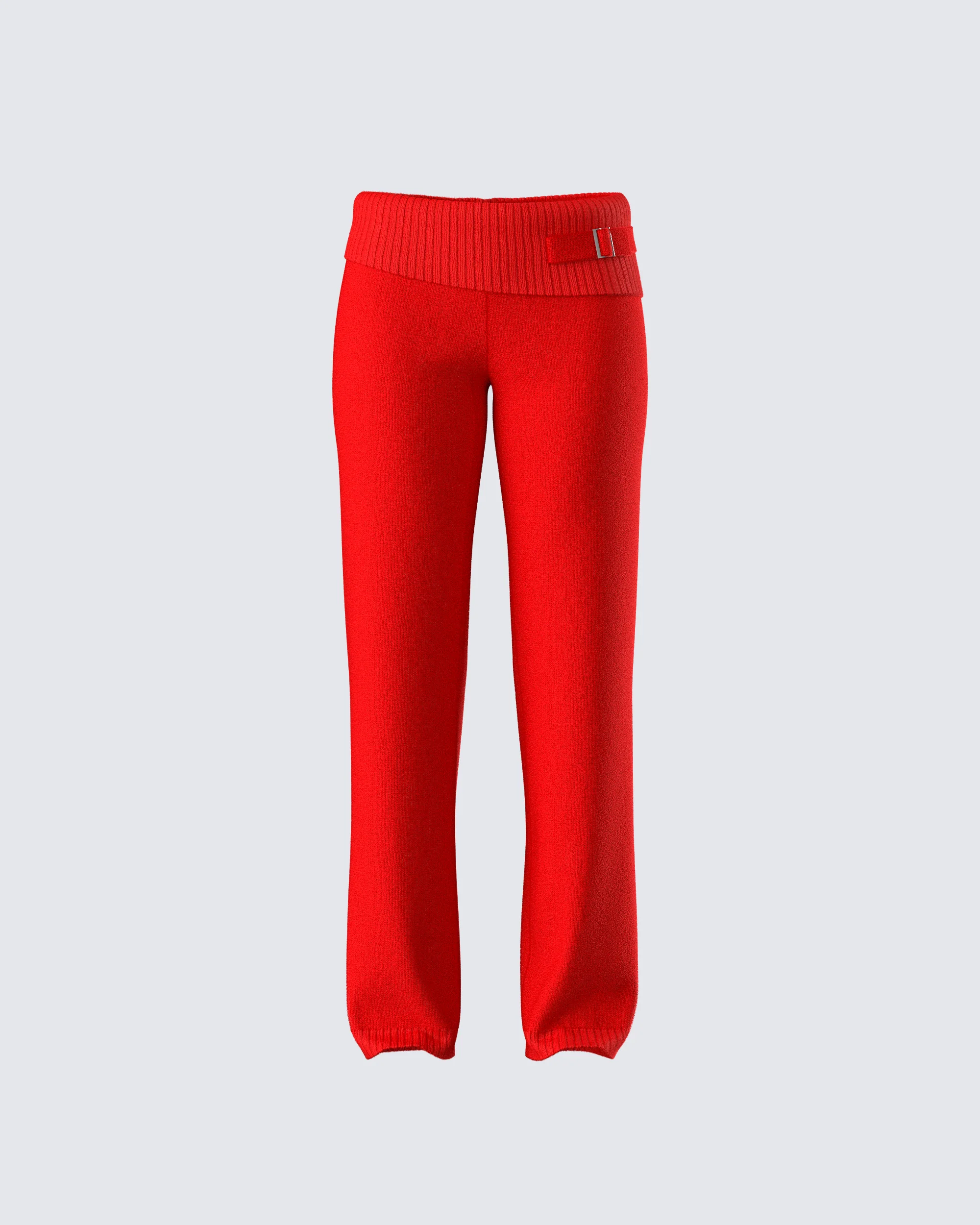 132-alyssa-red-knit-pant-1.webp Alyssa Red Knit Pant