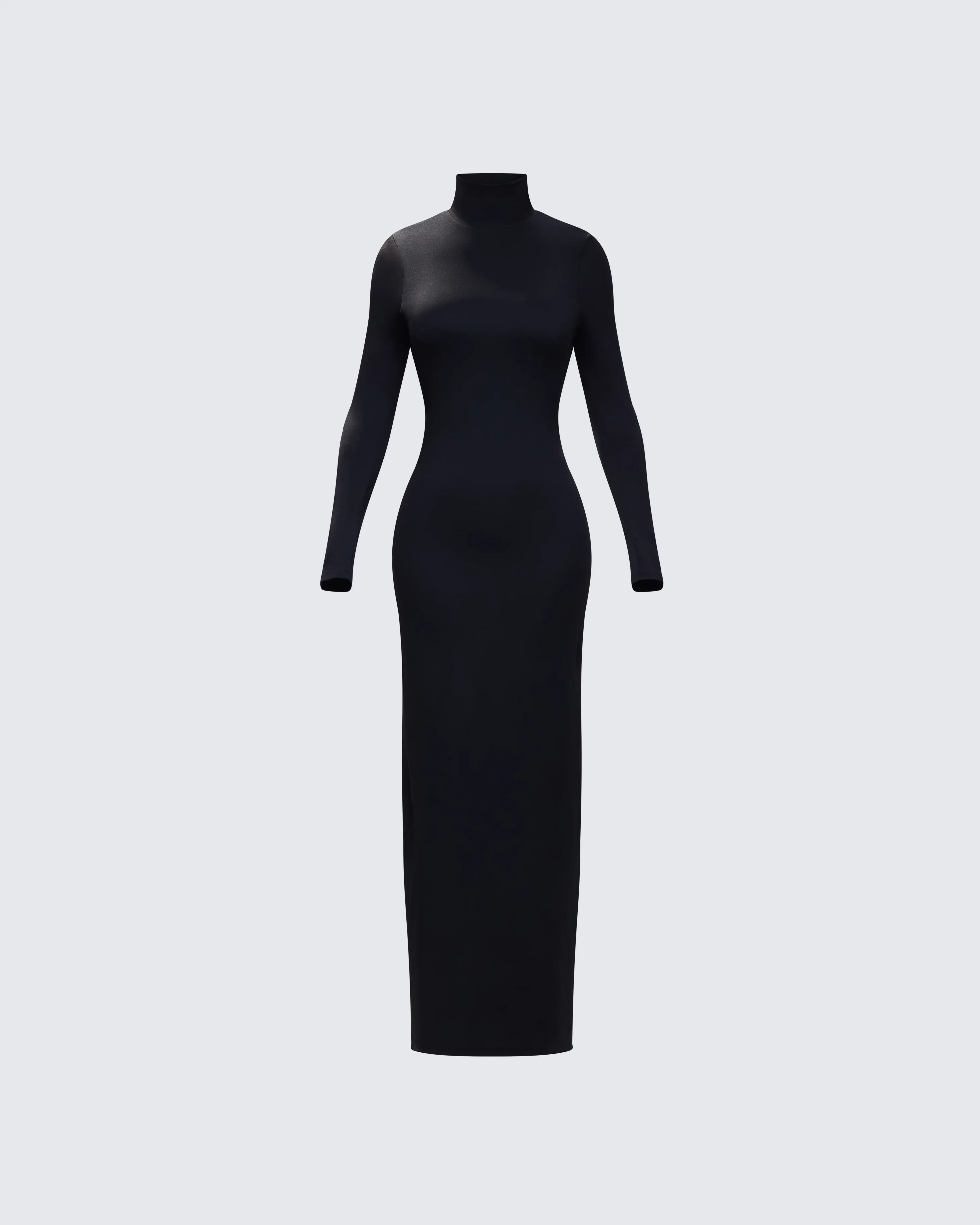 Lola Black Bodycon Maxi Dress