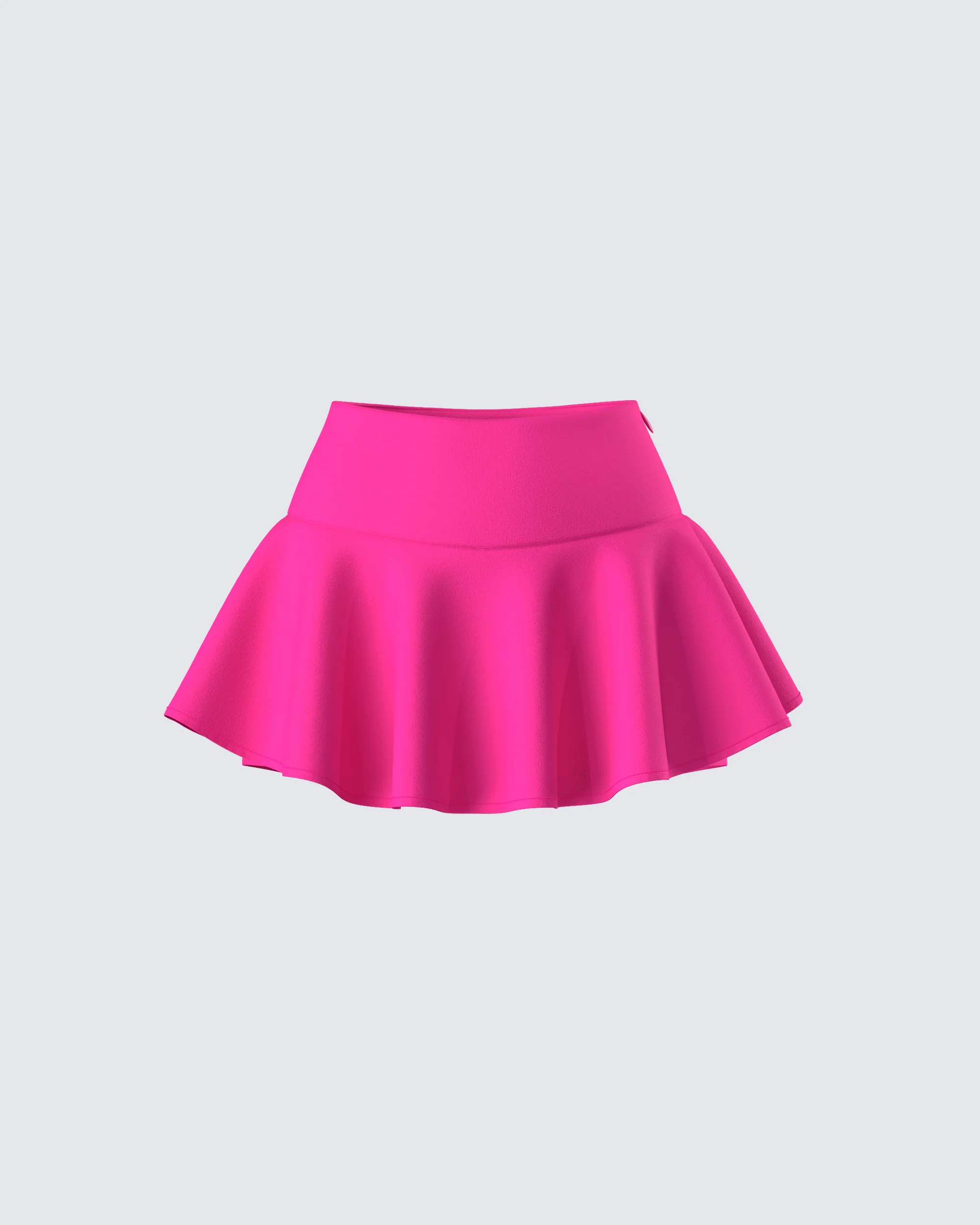 Pippa Pink Ruffle Tiered Skort