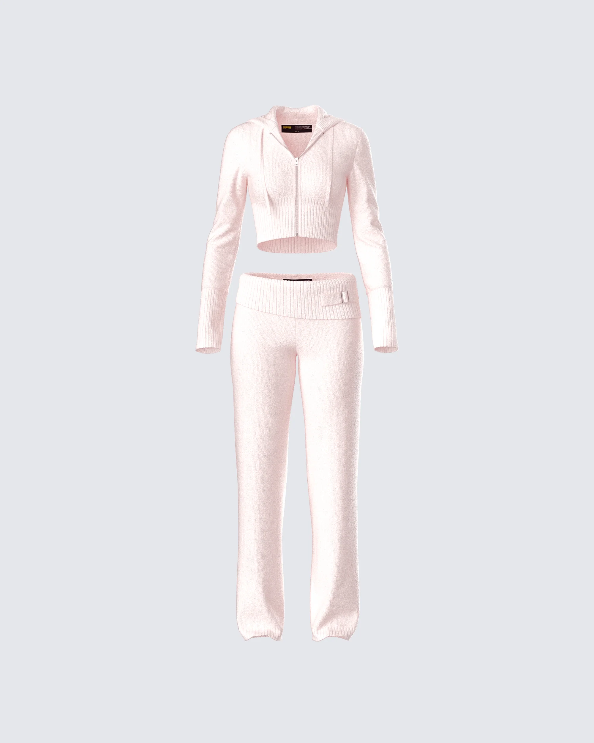 Alyssa Pink Knit Set