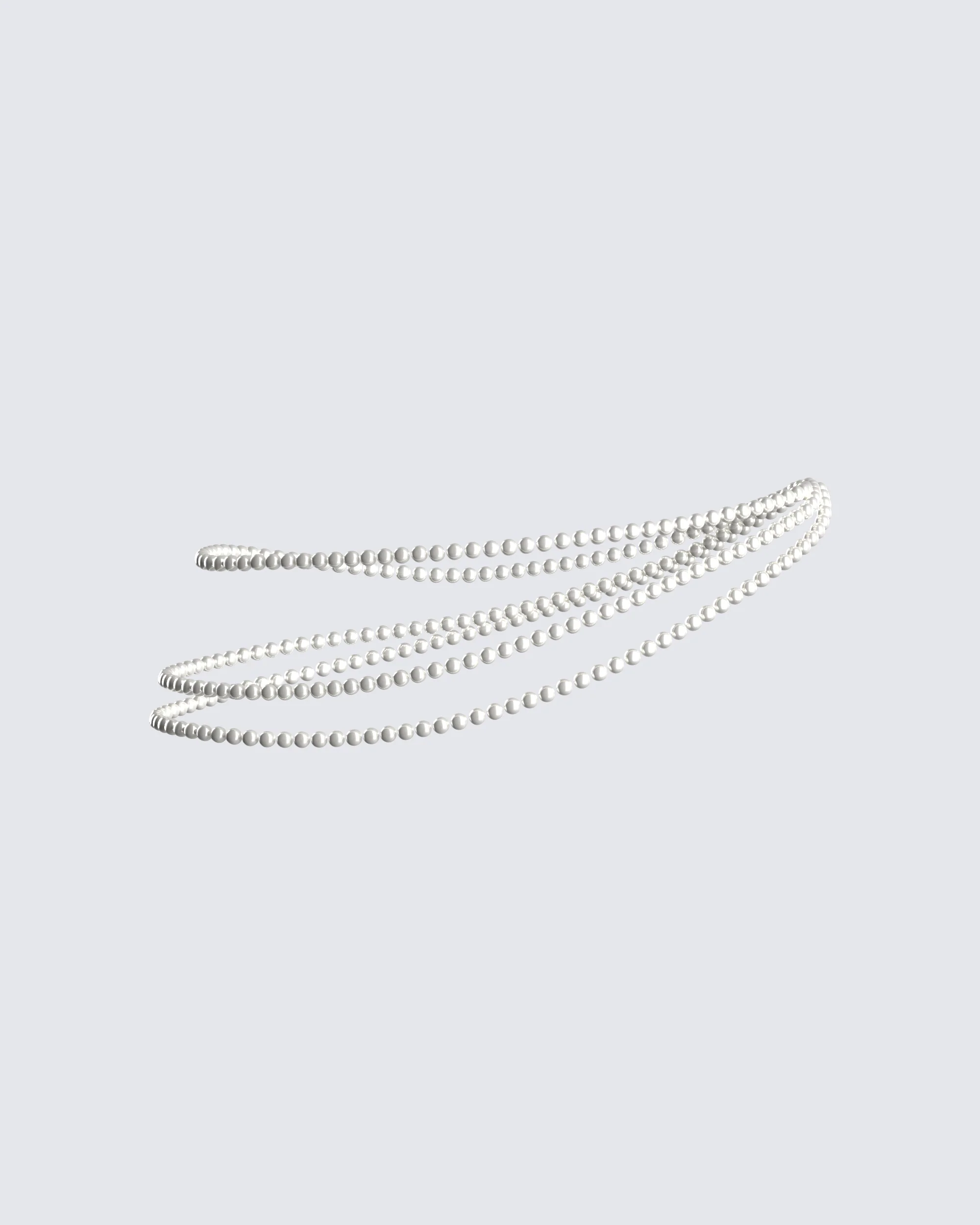 Chiara Pearl Chain Belt