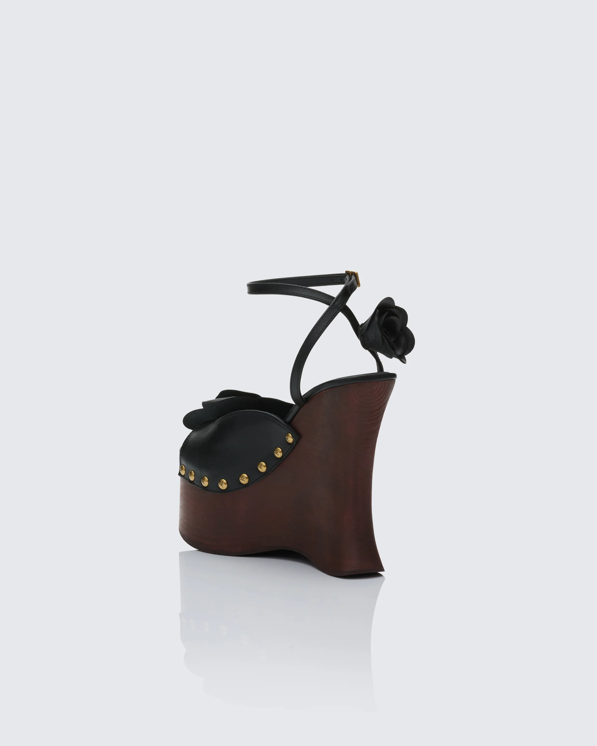 2674-elyanna-black-corsage-wooden-wedges-3.webp Elyanna Black Corsage Wooden Wedges