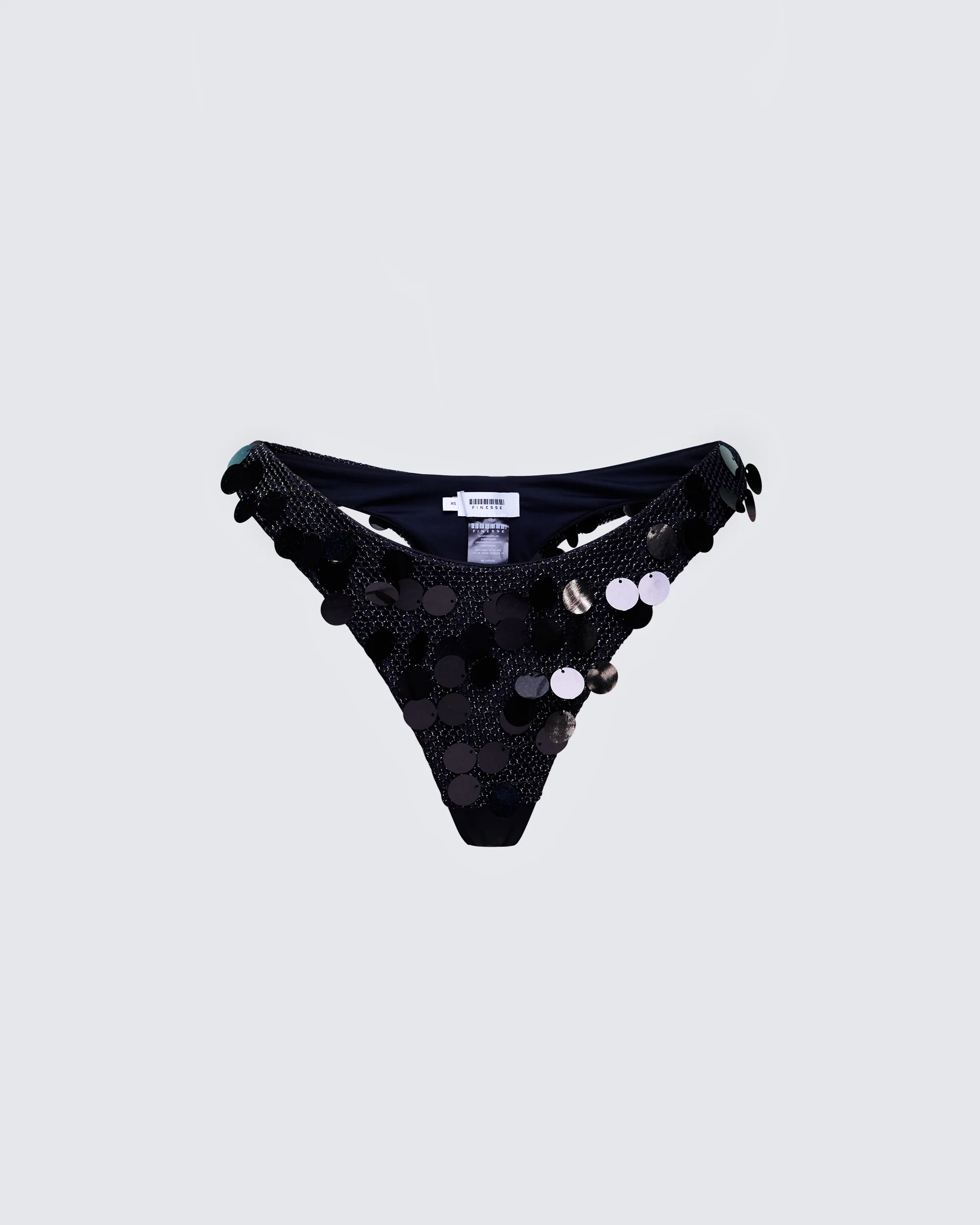 Zumi Black Sequin Minikini Bottom
