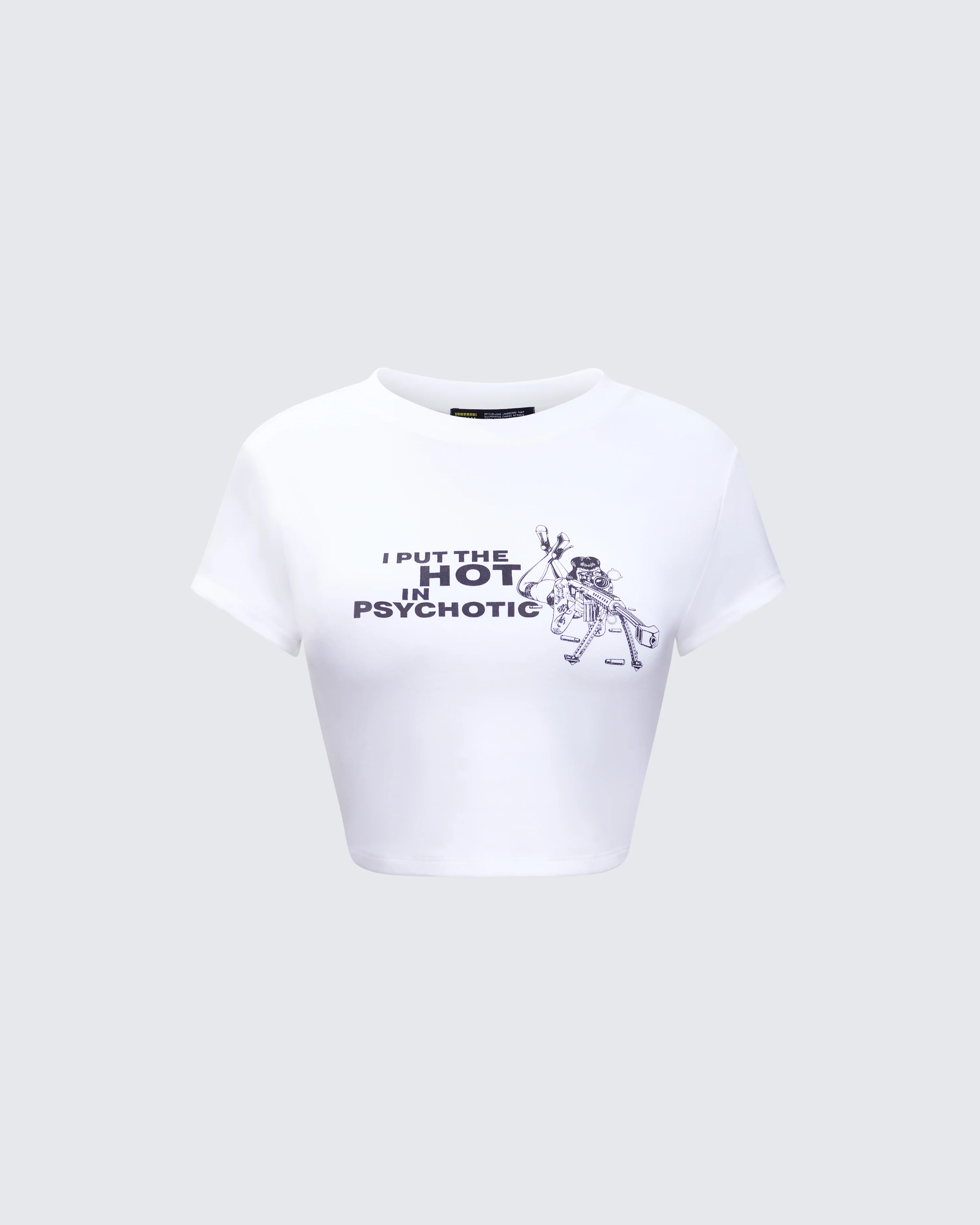 Chaya White Graphic Tee
