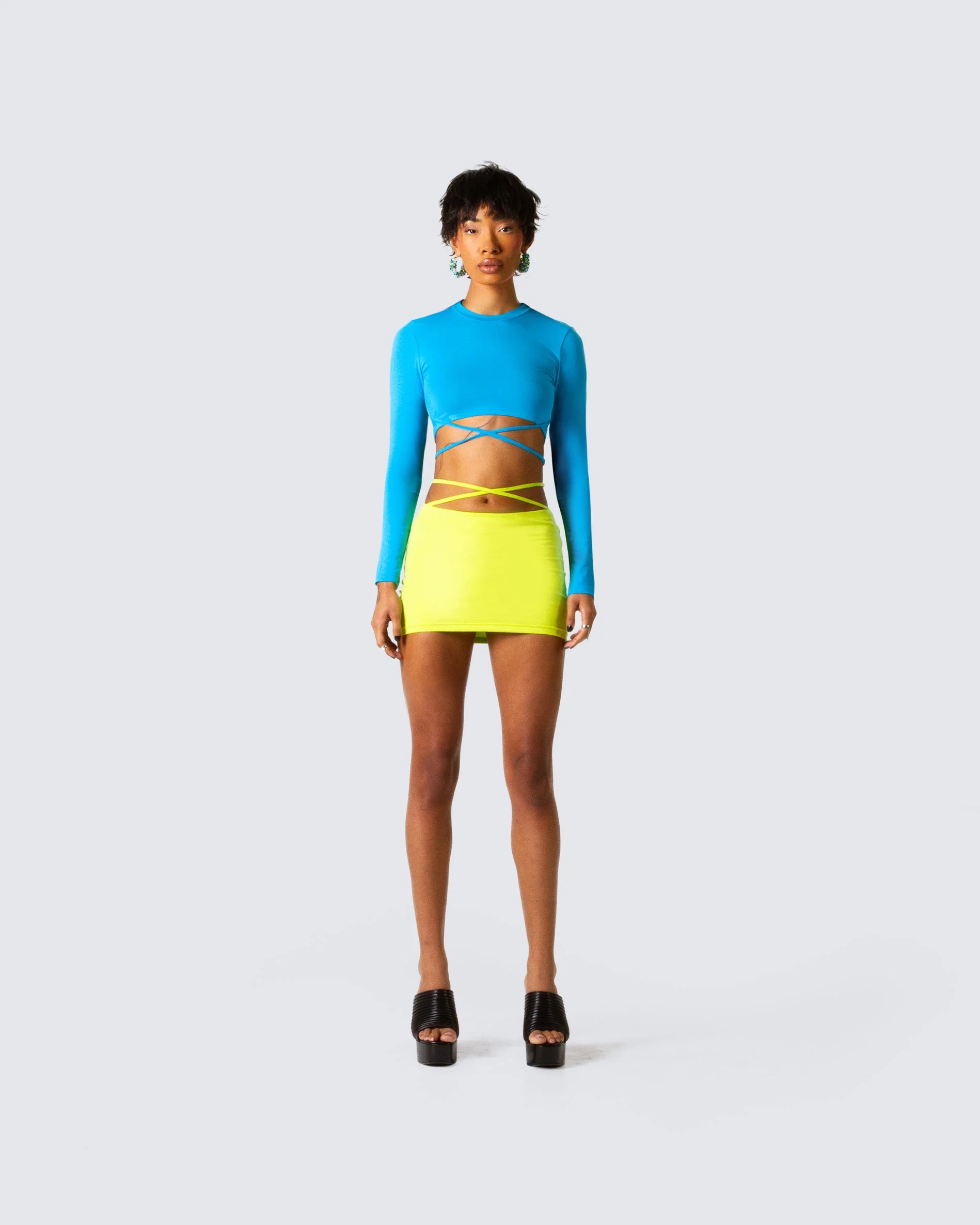 Cameron Blue Long Sleeve Top