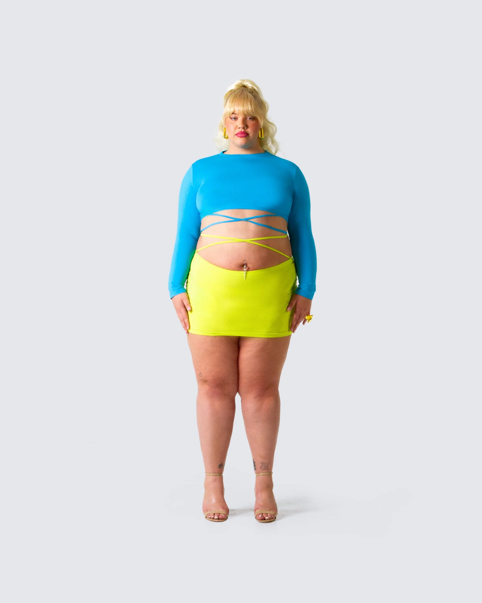 Cameron Blue Long Sleeve Top