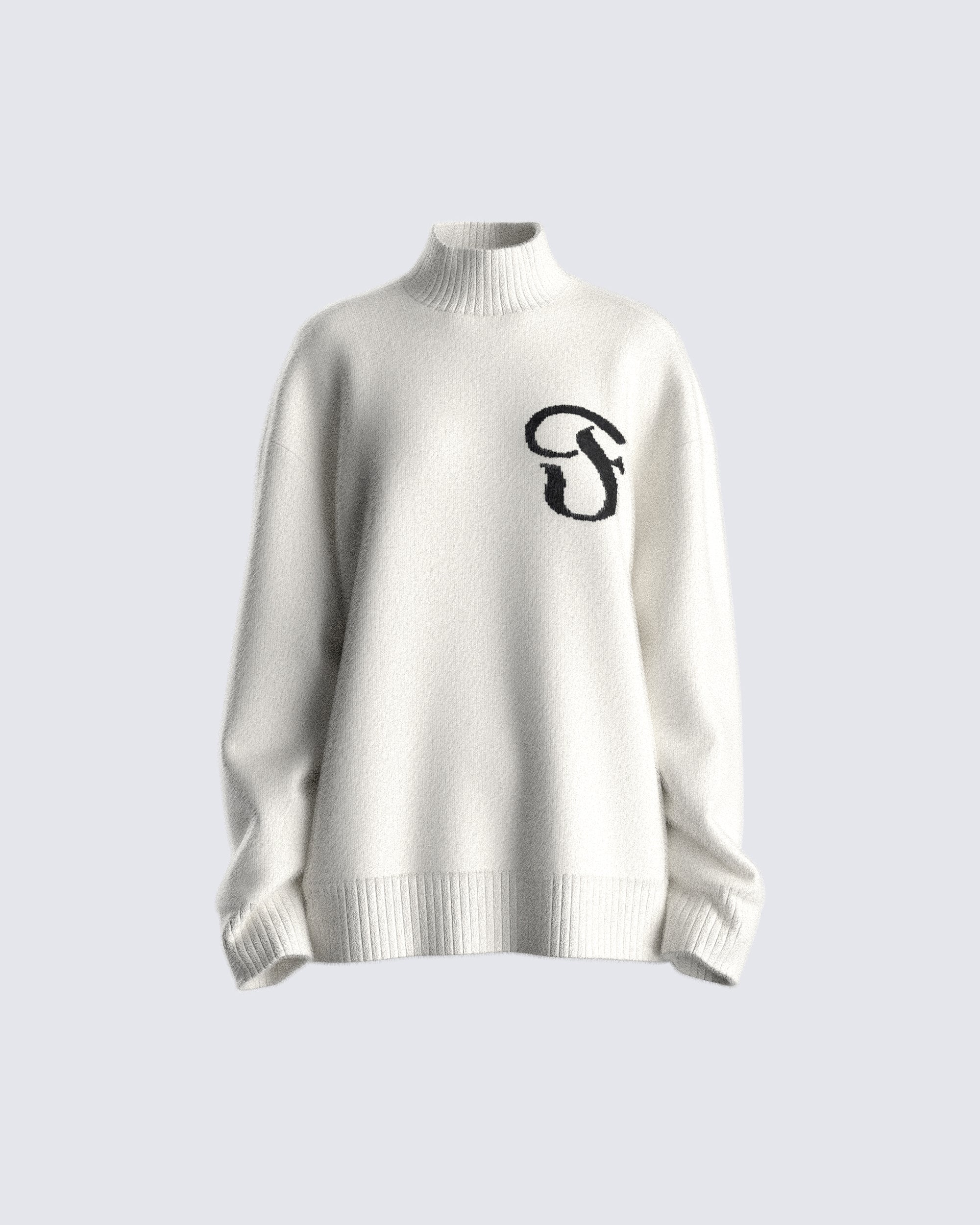 7395-conner-ivory-sweater-knit-top-1.jpg Conner Ivory Sweater Knit Top
