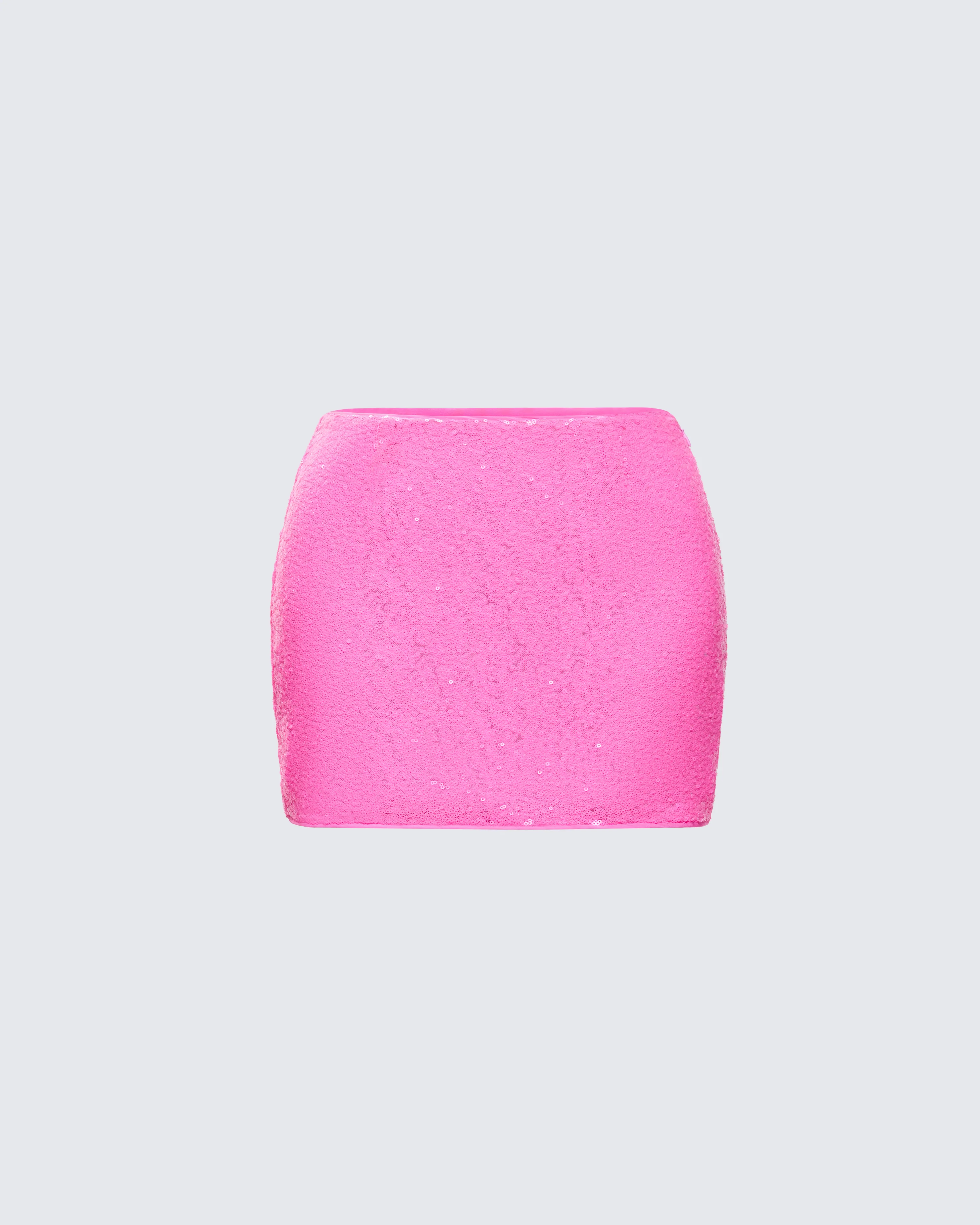Courtney Pink Sequin Mini Skirt