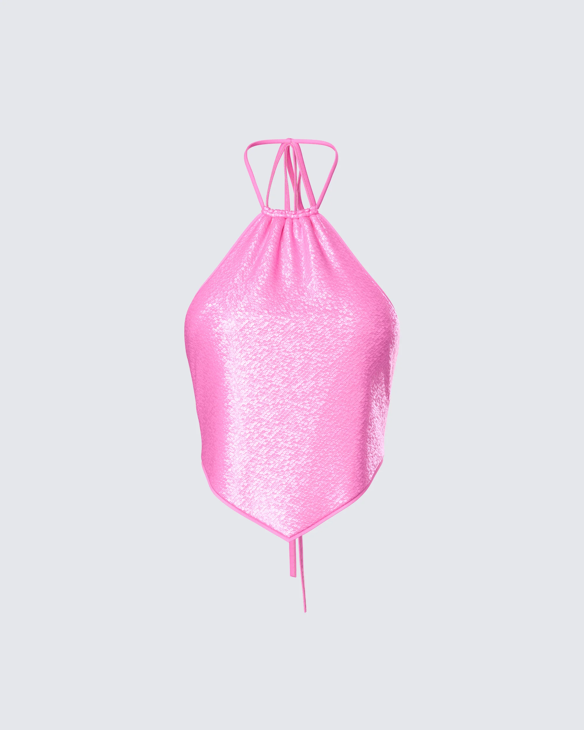 Courtney Pink Sequin Top
