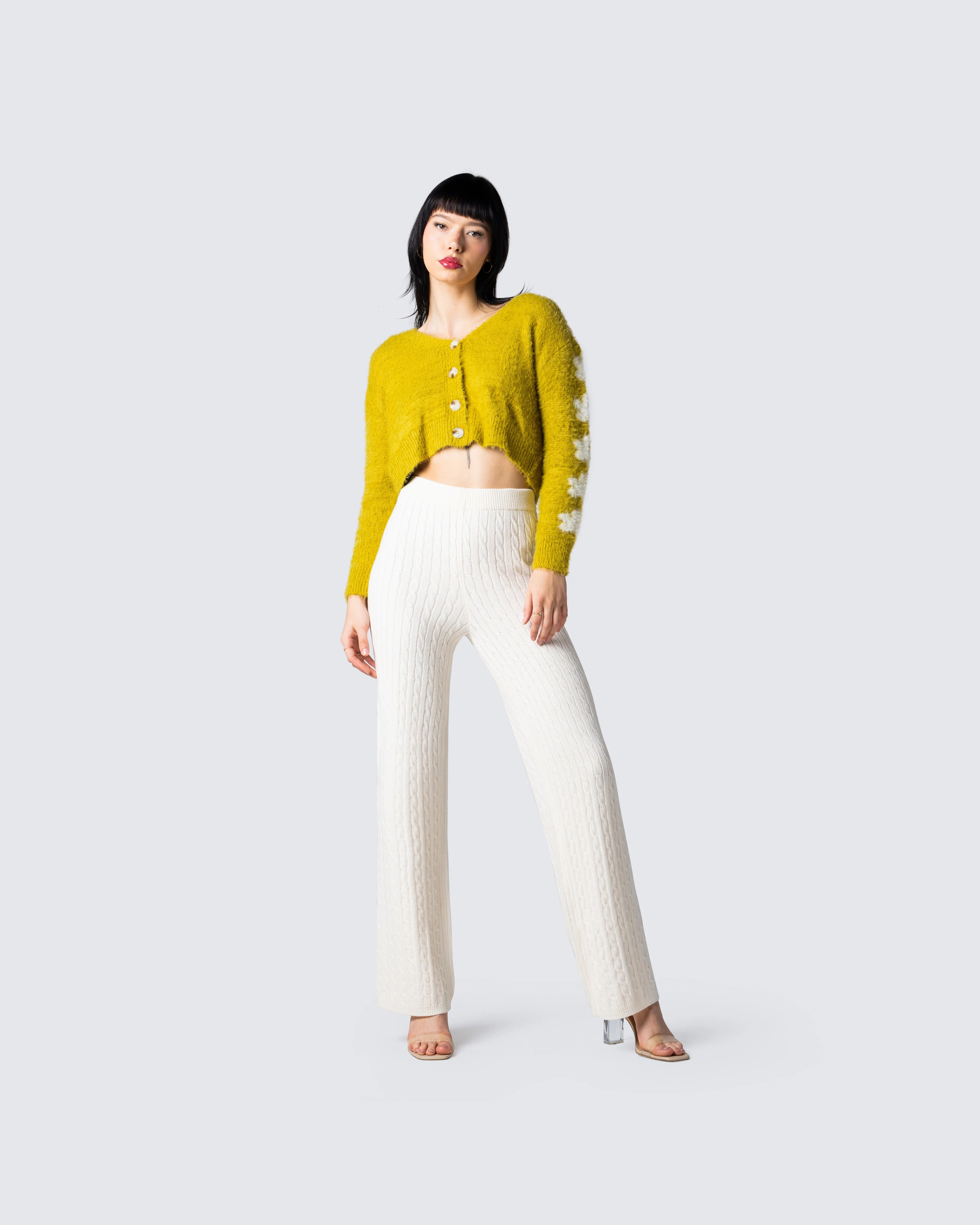 7809-daria-green-fuzzy-cardigan-7.webp Daria Green Fuzzy Cardigan