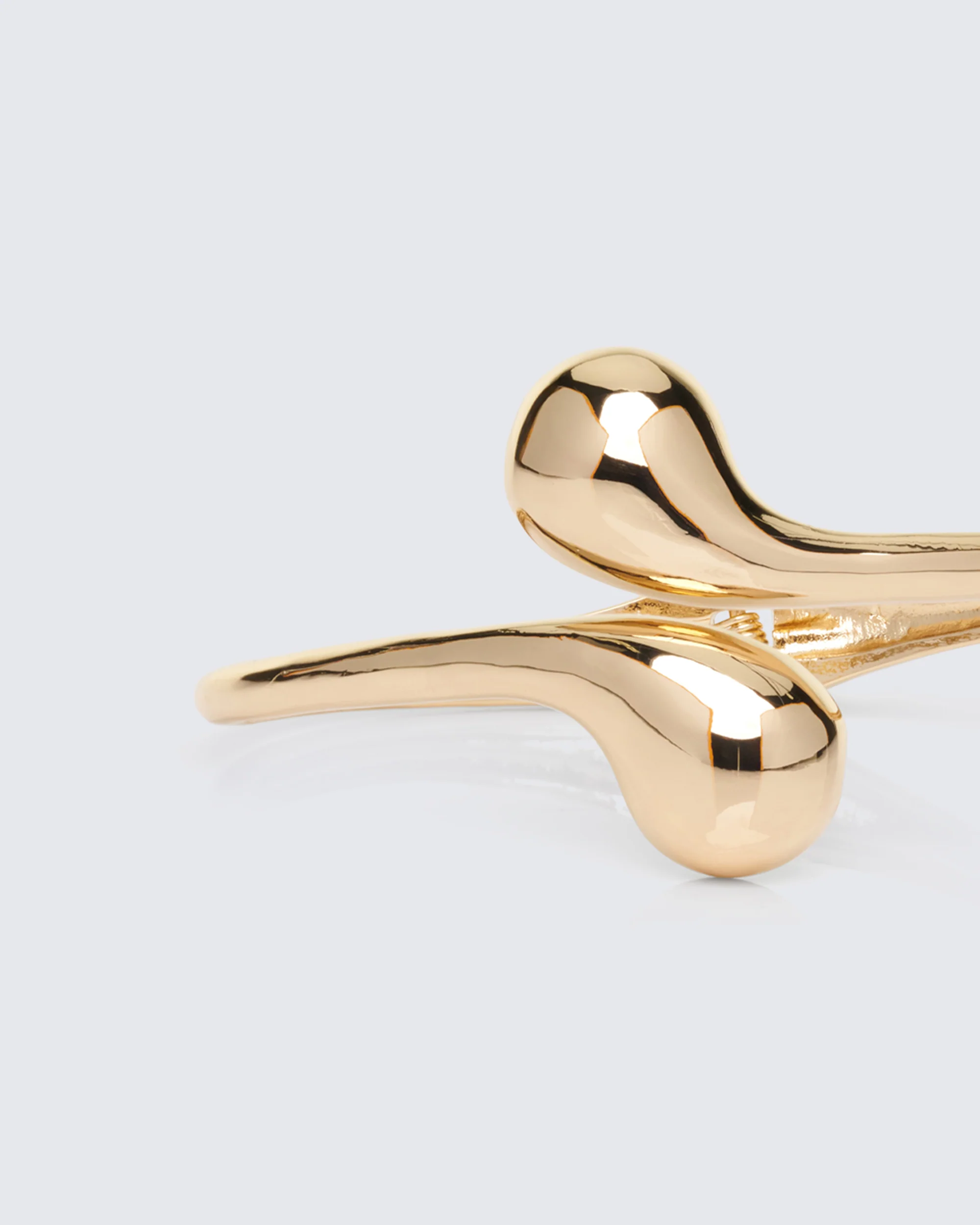 Natalia Gold Teardrop Arm Cuff